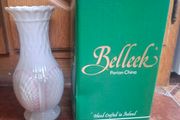Belleek Vase &amp; box