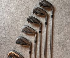 Sim Max irons. KBS stiff shaft