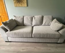 3 Seater Sofa & armchair & foot stool