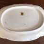 Stunning Large Edwardian Dressing table ceramic Transferware Plate / Tray 14" x10" Image 2