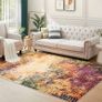 FREE EXPRESS SHIPPING Aspire Homeware Rugs for Bedroom Living Room - Traditional Area Rugs 40x60 cm Vibrant Cashmere Style Soft Short Pile Vintage Rug - Carpet for Dining Room Easy To Clean Image 5