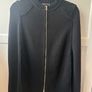 Maje knitted cape jacket Image 3