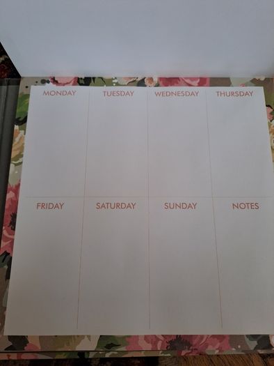 Trust Your Crazy Ideas Weekly Organiser Desk Pad Set
