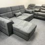 Lucca Corner Sofa Bed With Storage Image 3