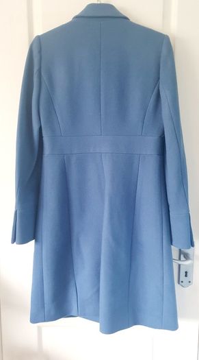 J.Crew fitted blue coat, size Small