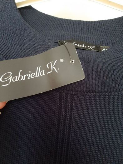 Ladies Navy Crew Neck Jumper Brand New