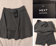 Grey School Skorts New With Tags