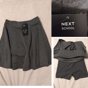 Grey School Skorts New With Tags