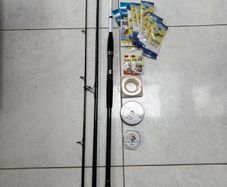 Brand New Daiwa D-Wave Seabass Rod + Sea Fishing Lines & Rigs Bundle