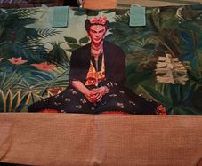 Frido Kahlo extra large bag