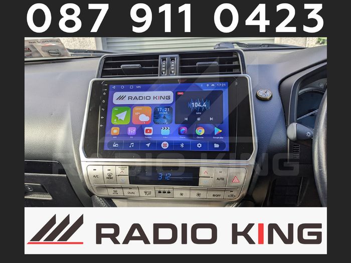Premium Carplay Toyota Land Cruiser Android Auto Stereo