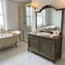 Very nice old French washstand with mirror Image 3