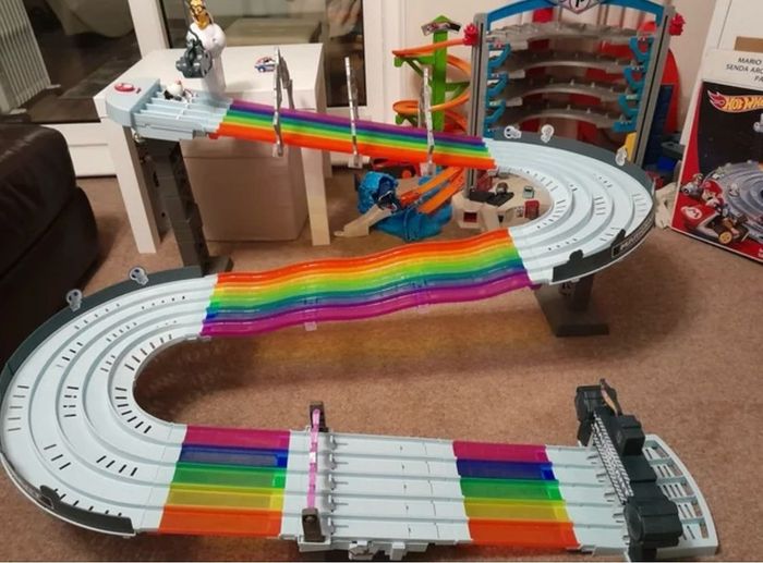 Mario Rainbow Road Race Track