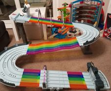 Mario Rainbow Road Race Track