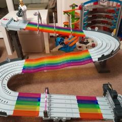 Mario Rainbow Road Race Track