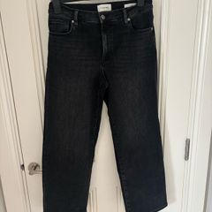 FRAME The Mellow Straight Cropped Jeans