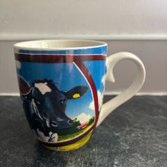 Tipperary Crystal Eoin O'Connor Breaking Boundaries Cow Mug