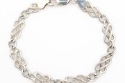 Signed Italian Sterling Silver Bracelet