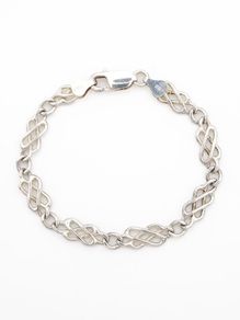 Signed Italian Sterling Silver Bracelet