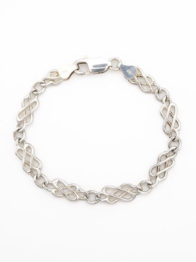Signed Italian Sterling Silver Bracelet