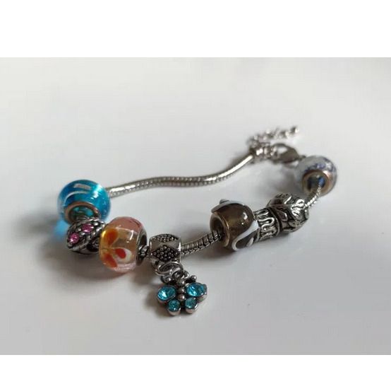Pandora Style Metal Alloy Bracelet - nice gift
