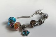 Pandora Style Metal Alloy Bracelet - nice gift