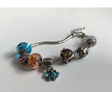 Pandora Style Metal Alloy Bracelet - nice gift