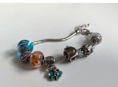 Pandora Style Metal Alloy Bracelet - nice gift