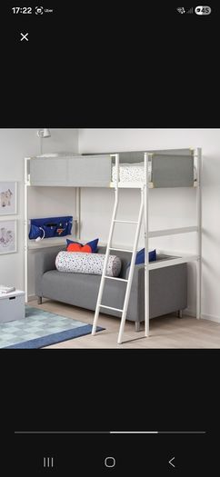 Ikea VITVAL bunk bed