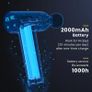 Portable Muscle Massage Gun Device with 10 Massage Heads 20 Speeds with LCD Touch Screen Image 5