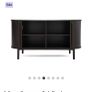 Black Sideboard -  Black Oak Tambour Image 2
