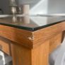 Solid Oak Dining Table Image 5