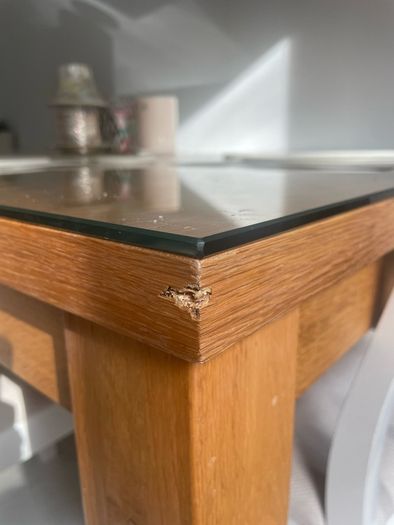 Solid Oak Dining Table