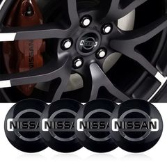 4PCS 56mm Car Wheel Center Hub Caps Tire Rim Covers Replacement Decoration For Nissan Nismo GTR Juke Versa Almera Xterra Qashqai