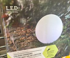 Solar powered moon Lantern