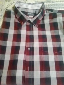 Long sleeve checked shirt. XXL 18