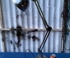Livarno industrial style metal lamp