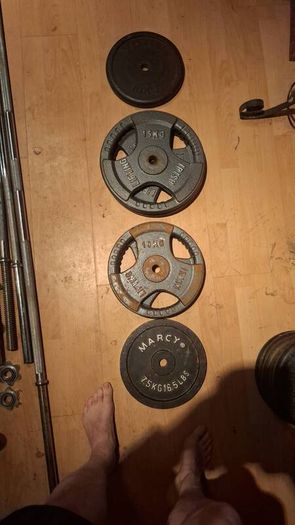 Weights Plates and bars