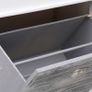 Shoe Cabinet Grey 50x28x98 cm Paulownia Wood Image 4