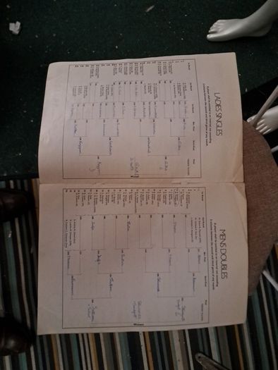 Vintage 1976 Badminton Champonships