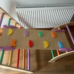 Colourful Wooden Pickler Climbing Triangle Set - 3 Pieces Montessori Play