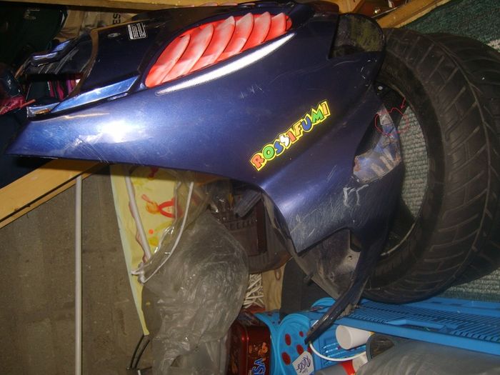 Aprilia SR50 front panel