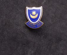 Portsmouth Football Club , Vintage Pin Badge - 1990s