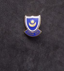 Portsmouth Football Club , Vintage Pin Badge - 1990s