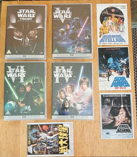 Star Wars Box Set 4 DVDs