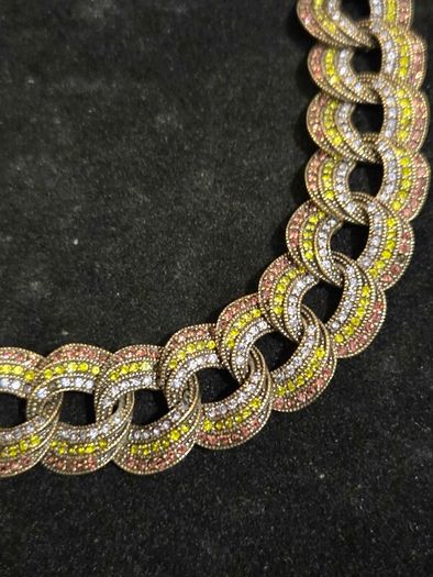 Heidi Daus Multi-Colour Crystal Necklace