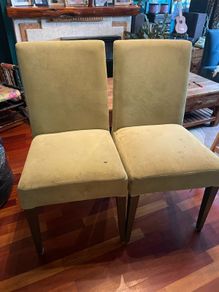 Chairs Teo green chairs