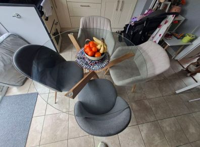 Table and chairs