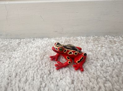 Schleich African Reed Frog wild life approx. 4 cm. Used Please see photos