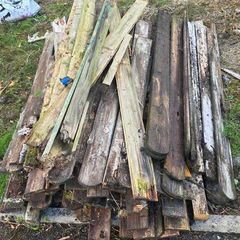 Free pile of wood